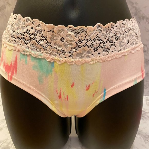 New Victoria's Secret Hiphugger Hipster All Over Lace Panty Box Lot Of 7 - Picture 6 of 16